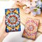 4 Pcs Diamond Mandala Flower Notebook Kits 3 x 5 in DIY Mandala Cover Notebook Crystal Journal Sketchbook Notepad for Men Women Birthday Crafts Gift Drawing Painting